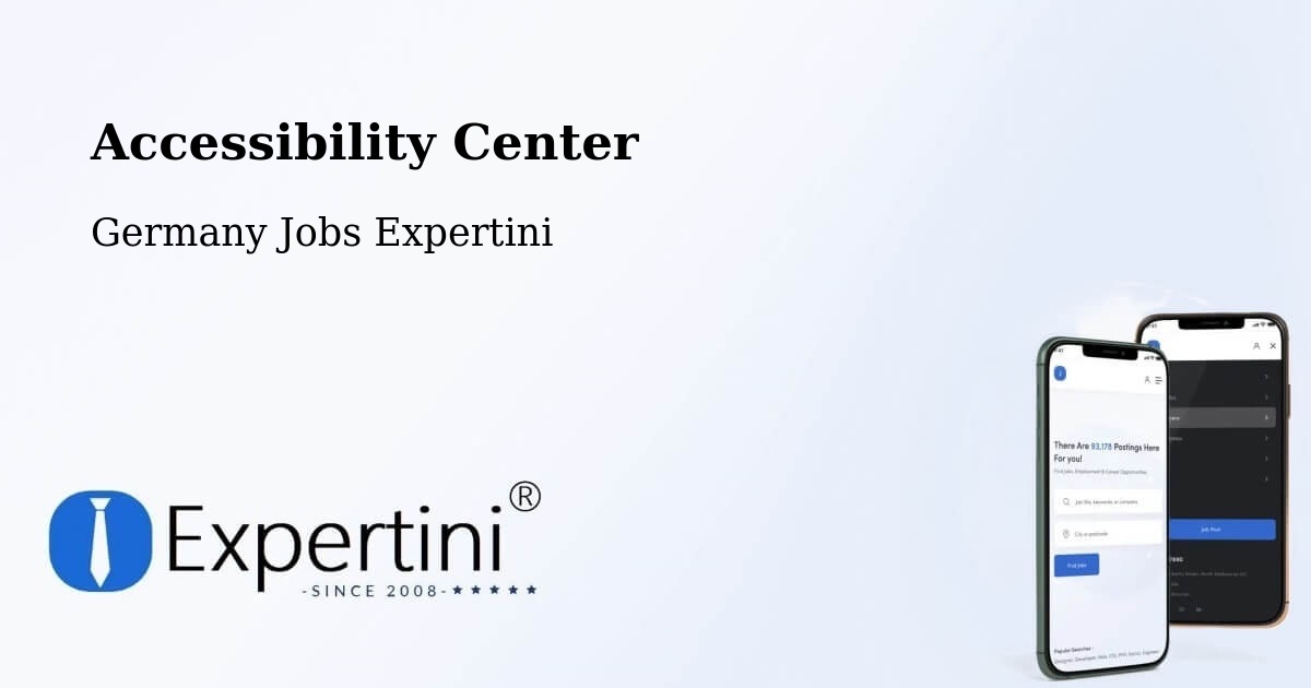 Accessibility Statement – Denklingen - Germany Jobs Expertini