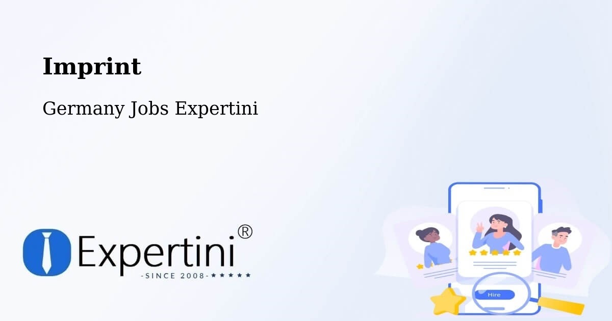 Imprint – Denklingen - Germany Jobs Expertini